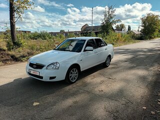 2018 Lada (ВАЗ) Priora I Рестайлинг, белый, 970000 рублей, вид 1