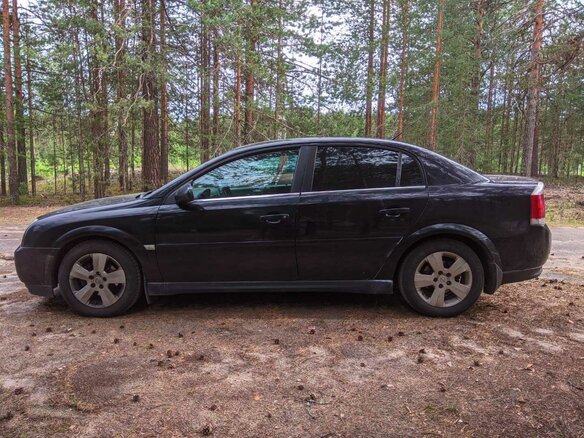 2003 Opel Vectra C, чёрный, 520000 рублей - вид 2