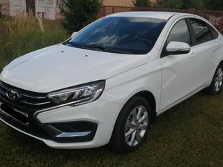 2024 Lada (ВАЗ) Vesta I Рестайлинг (NG), белый, 1570000 рублей, вид 1