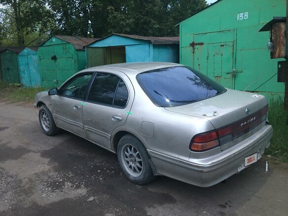 1997 Nissan Maxima IV (A32), серебристый, 150000 рублей - вид 8
