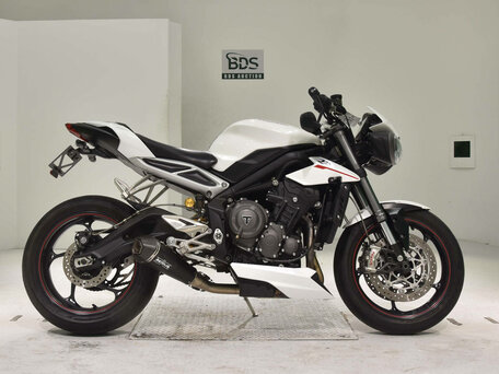 2019 Triumph Street Triple, белый, 795000 рублей, вид 3