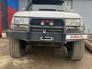 1996 Toyota Land Cruiser 80 Series Рестайлинг, серебристый, 2500000 рублей, вид 1