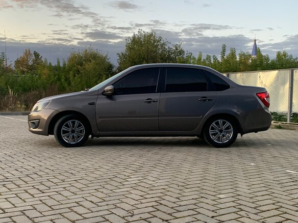 2016 Lada (ВАЗ) Granta I, коричневый, 650000 рублей - вид 7