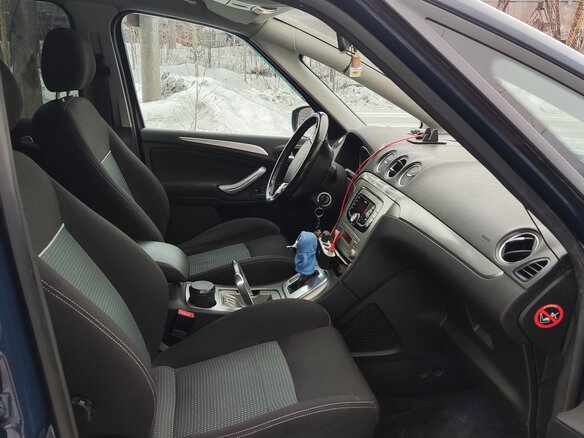 2010 Ford S-MAX I Рестайлинг, синий, 1150000 рублей - вид 8