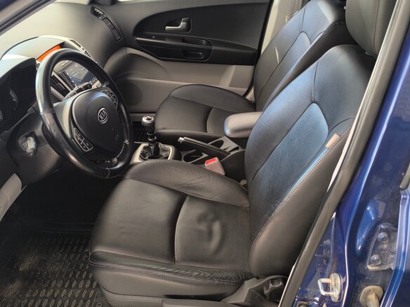2008 Kia Ceed I, синий, 750000 рублей - вид 6