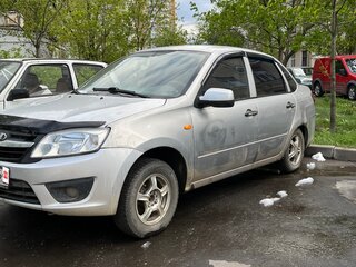 2012 Lada (ВАЗ) Granta I, серебристый, 210000 рублей, вид 1