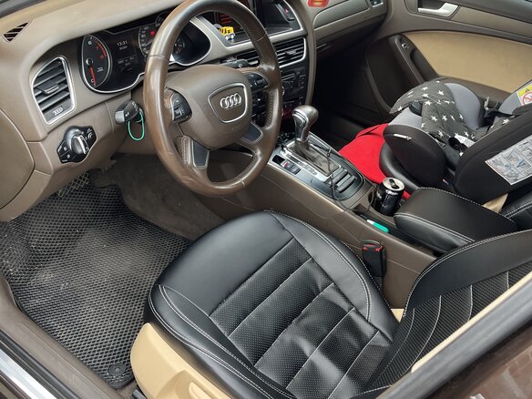 2013 Audi A4 IV (B8) Рестайлинг, коричневый, 1200000 рублей - вид 17
