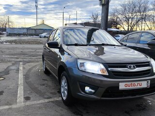 2015 Lada (ВАЗ) Granta I, коричневый, 700000 рублей, вид 3