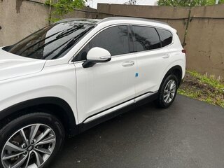 2019 Hyundai Santa Fe IV, белый, 3150000 рублей, вид 1
