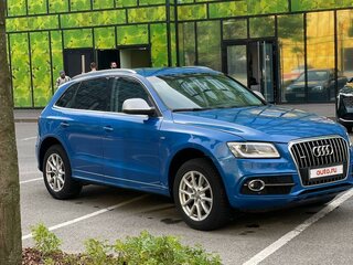 2013 Audi Q5 I (8R) Рестайлинг, синий, 1680000 рублей, вид 5