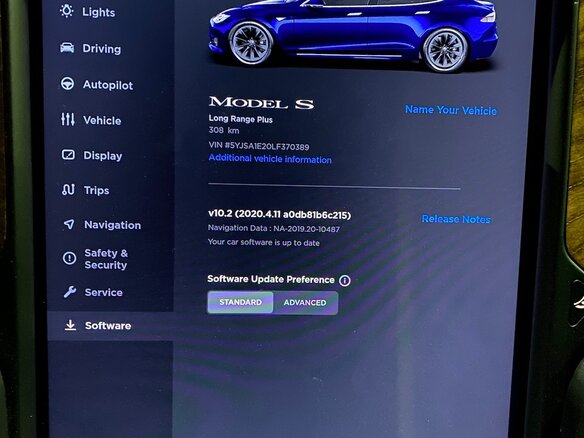 2020 Tesla Model S Long Range I Рестайлинг, синий, 5700000 рублей - вид 8