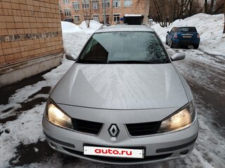2006 Renault Laguna II Рестайлинг, серебристый, 735500 рублей, вид 3