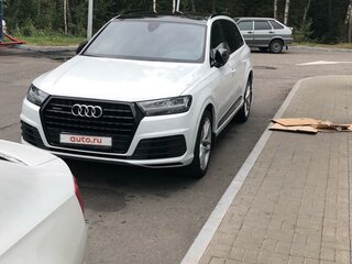 2016 Audi Q7 II (4M), белый, 3500000 рублей, вид 2