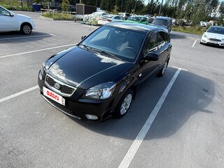 2009 Kia Rio II Рестайлинг, чёрный, 570000 рублей, вид 2