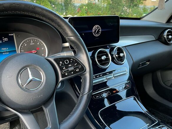 2018 Mercedes-Benz C-Класс 220 d IV (W205) Рестайлинг, чёрный, 1750000 рублей - вид 8