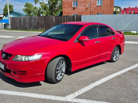 2007 Honda Accord VII Рестайлинг, красный, 880000 рублей, вид 3