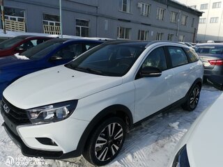 2021 Lada (ВАЗ) Vesta SW Cross I, белый, 1400000 рублей, вид 1