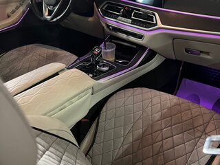 2020 BMW X7 40i I (G07), синий, 7000000 рублей, вид 5