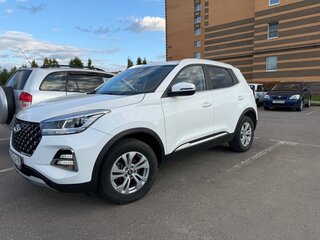 2024 Chery Tiggo 4 Pro I Рестайлинг, белый, 1650000 рублей, вид 2
