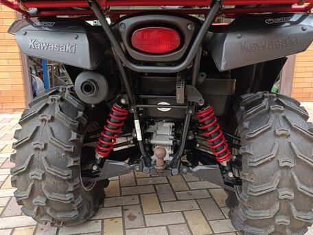 2009 Kawasaki KVF 750 Brute Force, чёрный, 800000 рублей, вид 4