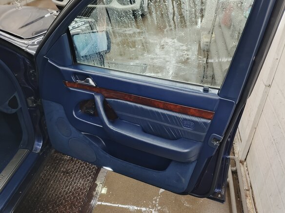 1997 Mercedes-Benz S-Класс 280 III (W140) Рестайлинг, синий, 1000000 рублей - вид 8