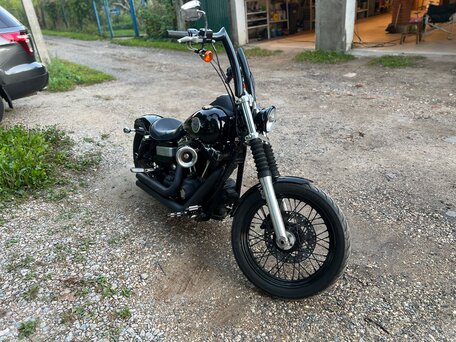 2011 Harley-Davidson Street Bob, чёрный, 850000 рублей, вид 4