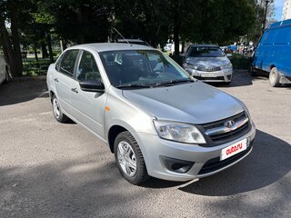 2017 Lada (ВАЗ) Granta I, серебристый, 470000 рублей, вид 2