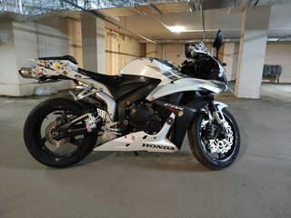 2008 Honda CBR 600RR, белый, 590000 рублей, вид 1