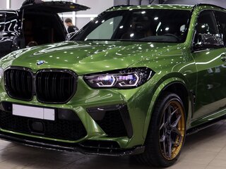 2022 BMW X5 M Competition III (F95), зелёный, 13990000 рублей, вид 3