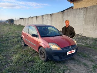 2006 Ford Fiesta Mk5, красный, 380000 рублей, вид 3