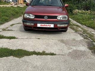 1997 Volkswagen Golf III, красный, 125000 рублей, вид 1