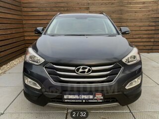 2014 Hyundai Santa Fe III, синий, 2000000 рублей, вид 1