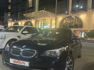 2008 BMW 5 серии 535xi V (E60/E61) Рестайлинг, синий, 1350000 рублей, вид 2