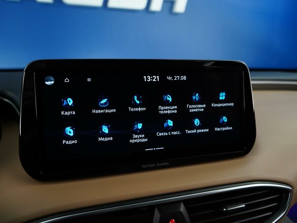 2022 Hyundai Santa Fe IV Рестайлинг, серый, 4277099 рублей - вид 19