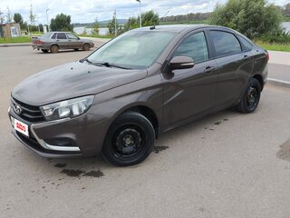 2017 Lada (ВАЗ) Vesta I, коричневый, 640000 рублей, вид 1