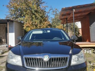 2010 Skoda Octavia II (A5) Рестайлинг, чёрный, 850000 рублей, вид 1