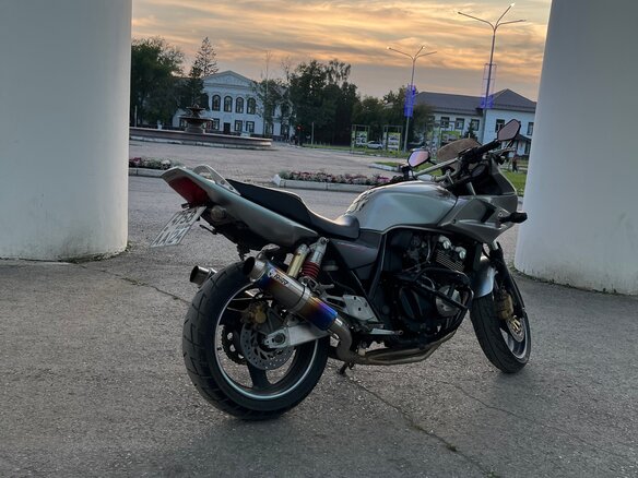 2007 Honda CB 400 Super Four, серый, 430000 рублей - вид 5