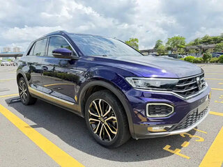 2022 Volkswagen T-Roc I (China Market), синий, 1834000 рублей, вид 3