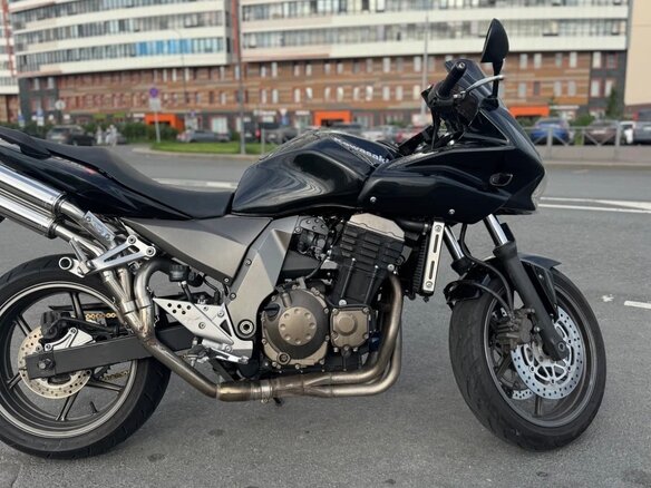 2005 Kawasaki Z 750, чёрный, 350000 рублей - вид 9