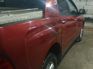 2007 SsangYong Actyon Sports I, красный, 600000 рублей, вид 5