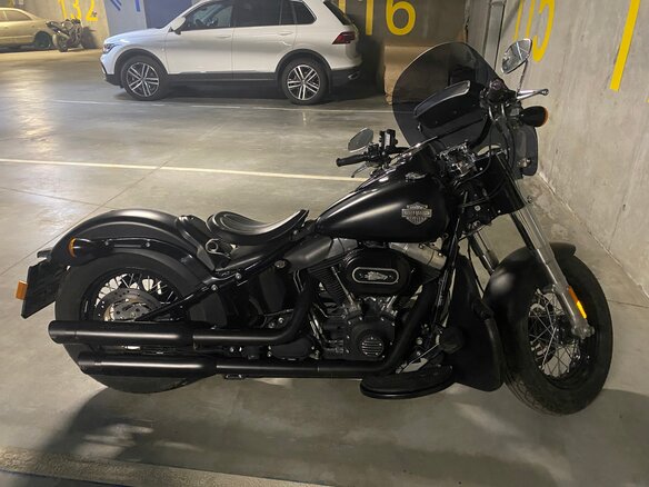 2012 Harley-Davidson Softail Slim, чёрный, 1000000 рублей - вид 10