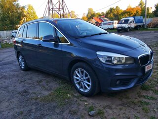 2017 BMW 2 серии Gran Tourer Gran Tourer 214d F46, синий, 1800000 рублей, вид 2