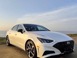 2020 Hyundai Sonata VIII (DN8), белый, 2350000 рублей, вид 4