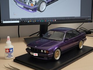 1991 BMW 5 серии 525i III (E34), чёрный, 666000 рублей, вид 2