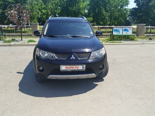 2008 Mitsubishi Outlander II, чёрный, 950000 рублей, вид 1