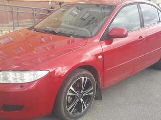 2003 Mazda 6 I (GG), красный, 450000 рублей, вид 1