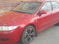 2003 Mazda 6 I (GG), красный, 450000 рублей