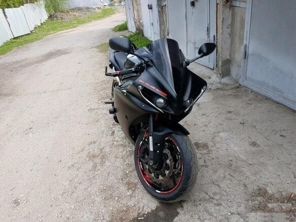 2005 Yamaha YZF-R1, чёрный, 799000 рублей