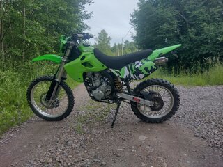 1998 Kawasaki KLX 250, зелёный, 249000 рублей, вид 1