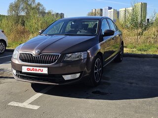 2015 Skoda Octavia III (A7), коричневый, 1230000 рублей, вид 2